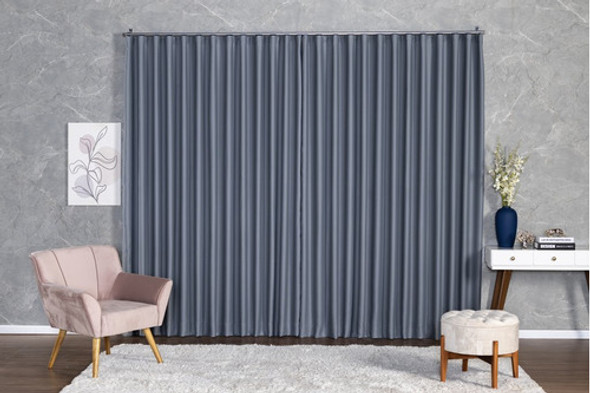 Cortina 2,80x2,50, Compativel Com Trilhos Antigos 0