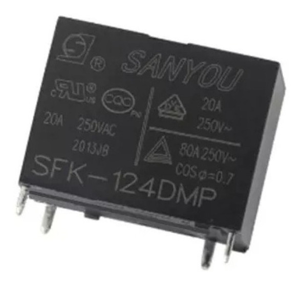 Rele Relay Sfk-124dmp  Sfk124dmp 20a 24v 4 Pin 0