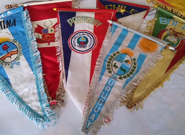 Banderin Antiguo Republica De Bolivia 0