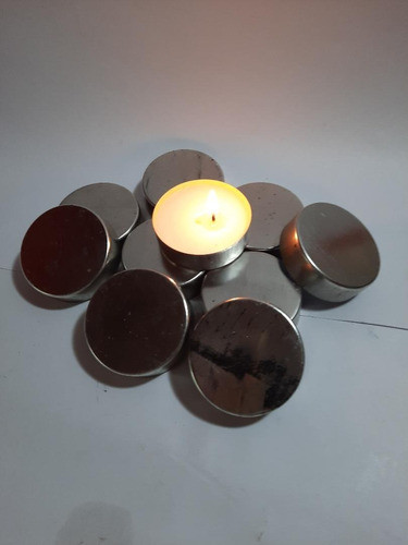 Latita Contenedoras P Velas De Soja O Parafina X 50 Unidades 1