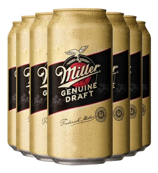 Cerveza Miller 473 Ml X 24 Latas 0