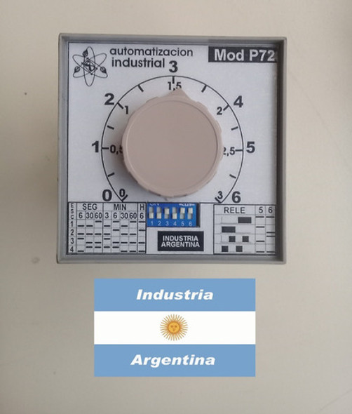 Temporizador Automatización Industrial Frente De Tablero 0