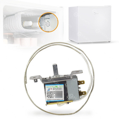 Termostato Frigobar Midea 124l Mrc12b1 Mrc12b2 Mrc12b2 0