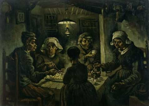 Vincent Van Gogh - Los Comedores De Papas - Lámina 45x30 Cm. 1