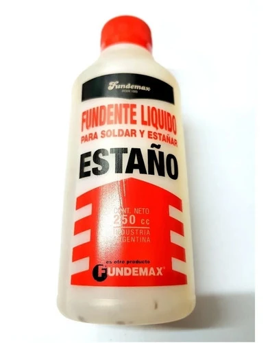 Fundente Liquido Para Estaño Fundemax Estañar 250gr Smg 0