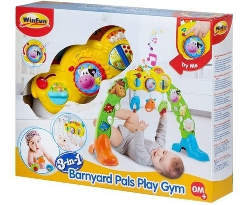 Gimnasio Centro Actividades 4 En 1 Win Fun Luces Sonidos 1