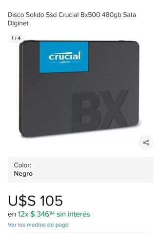 Pc Gamer De Entrada - I7 3770 - Gtx 750 - Ssd 480 - Monitor 1