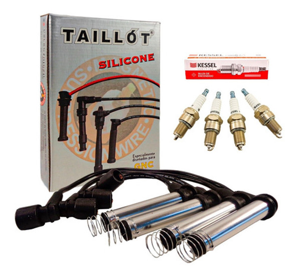 Kit Cables + Bujias Chevrolet Celta 1.4 8v 0