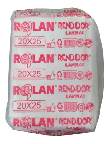 Lamina Folex Separador Apto Alimentos Freezer Fiambre X 1kg 0