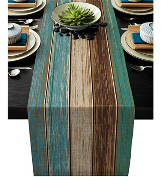 Corredor De Mesa De Lino De Algodón Bufandas De Tocador Retr 0 Corredor De Mesa De Lino De Algodón Bufandas De Tocador Retr 0