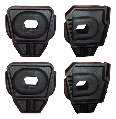 Kit Soportes Radiador Inf-sup Vw Fox-tre 0