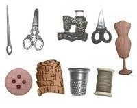 Molde De Silicone Kit Costura Design Pasta Americana Biscuit 1