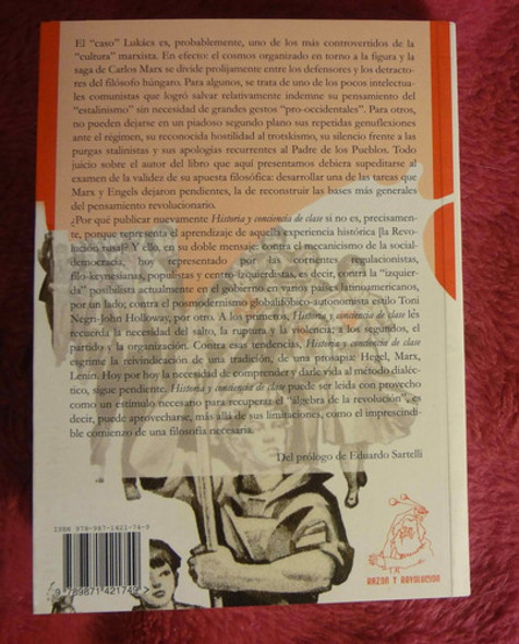 Historia Y Conciencia De Clase De Georg Lukacs 1