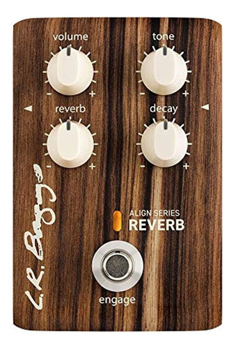 Lr Baggs Serie Alinear Reverb Pedal De Efectos De Guitarra A 0