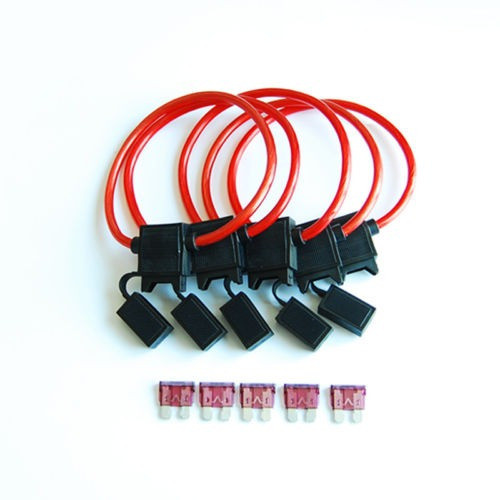Pack 5 10 Calibrador Atc Circuito Fusible Soporte En Línea C 0