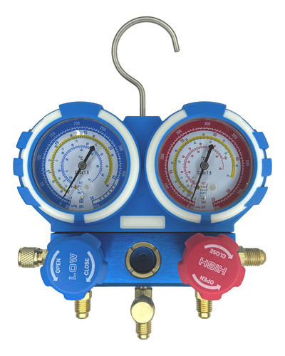Manifold R410 Refrigeracion R22 R134 Dosivac Valija 0