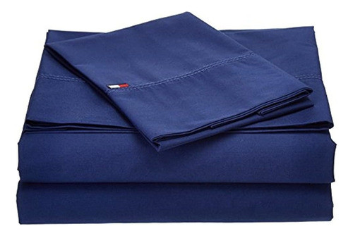 Par De Fundas De Almohada Sólidas Signature De Tommy Hilfige 0