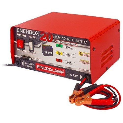 Cargador De Baterias Portatil Enerbox 20 Sincrolamp 0