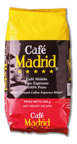 Café Madrid Molido 100% Puro 250g  - Graviola 0