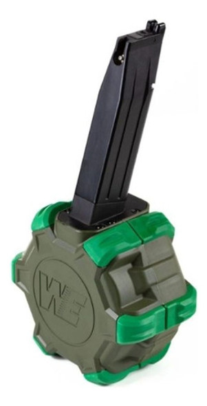 Cargador Drum Magazine Para Pistola Ssp1 Novritsch Hi-capa 0 Cargador Drum Magazine Para Pistola Ssp1 Novritsch Hi-capa 0