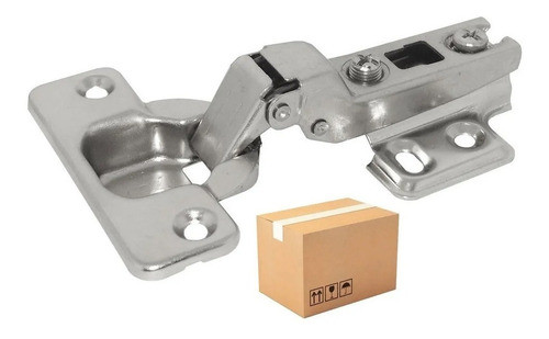 Caja Bisagra 35mm Codo 9 X100 Unidades Mueble Madera 0