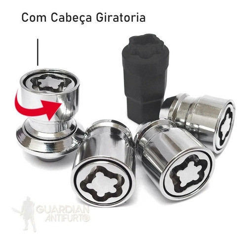 Trava Parafuso Porca Antifurto De Rodas Suzuki Samurai 1