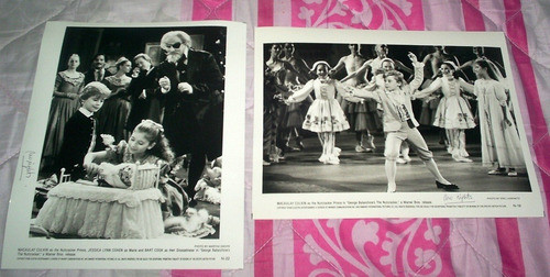 Macaulay Culkin Lote De 2 Fotos Originales! 0