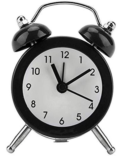 Junluck Mini Despertador, 3 Pulgadas Portátil Moda Mini Meta 0