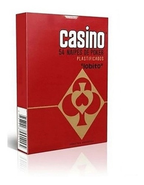 Cartas Naipes De Poker Casino X 54 Plastificados En Caja 1