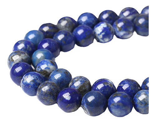 Fio De Pedra Natural Lápis-lazúli 4mm Aprox 90 Contas 0