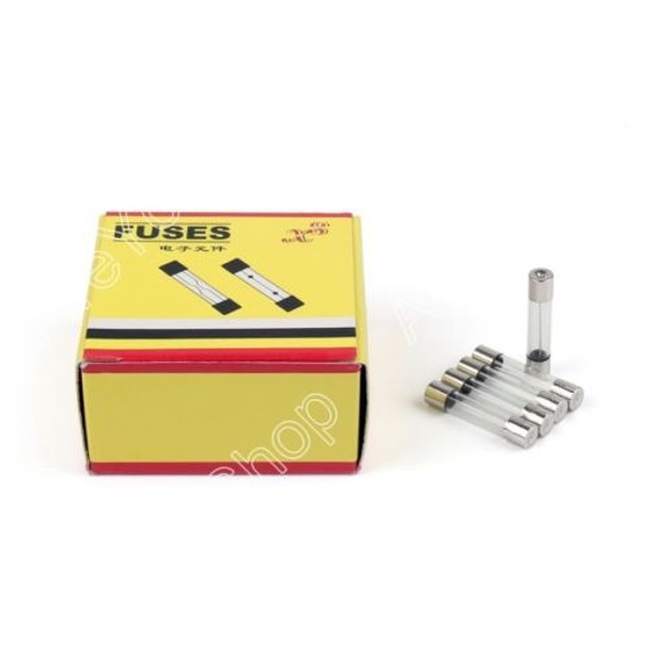 1000pcs 6 X 30mm 250v Vidrio Fusible Rápido Golpe Acción Tub 1