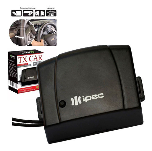 2 Controle Tx Car Aciona Portão Farol Alto Carro Moto 12v 1