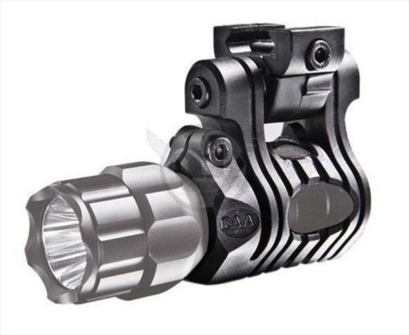 Soporte Para Linterna Tactica Caa 5 Posiciones Picatinny 0