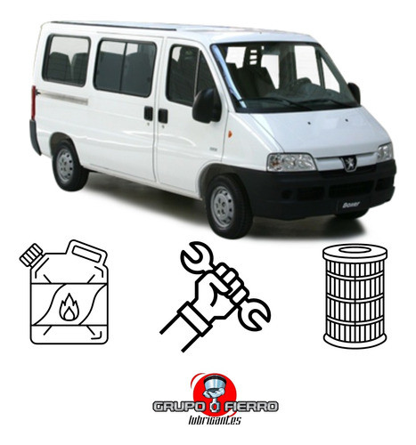 Cambio De Aceite Total 7000 Y Filtro De Peugeot Boxer 2.3hdi 0