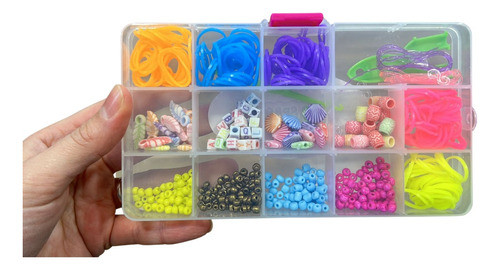 Kit Cuentas Para Niñas Armar Pulseras 1