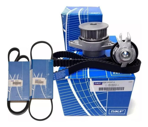 Kit Distribución +bomba + Poly V  Golf Iv 1.6 8v Motor Bah 0