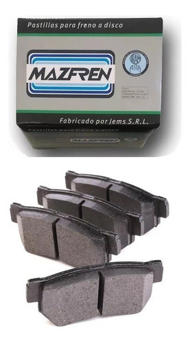 Pastillas Freno Para Hyundai Santa Fe Tucson 05/10 Traseras 0