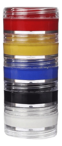Tinta Facial Artificial Cremosa Pintura Facial Cor Primárias 0