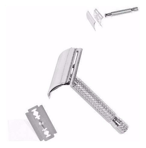 60 Aparelho De Barbear Antigo De Metal Barba Retrô Atacado 1
