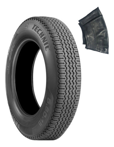 Pneu Vw Fusca 5.60-15 Aro 15 Technic T300 + Camara Ar F15 0