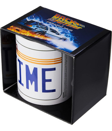 Back To The Future - License Plate - Taza Original 0