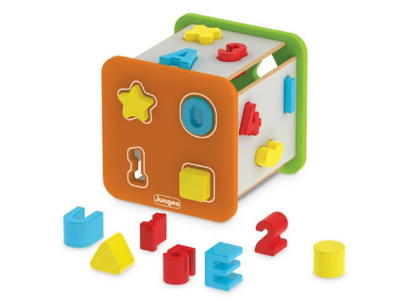 Super Cubo Didático Madeira - Junges 0 Super Cubo Didático Madeira - Junges 0