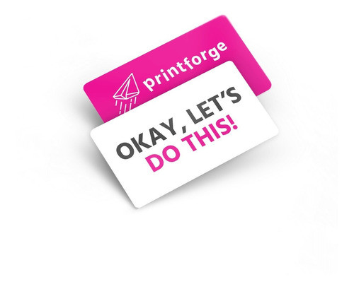 100 Tarjetas Personales, Color En Frente Y Dorso, Pun. Red 0