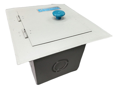 Caja Metalica De Embutir 2 Bocas Din Condarco (1 Tm Bipolar) 1