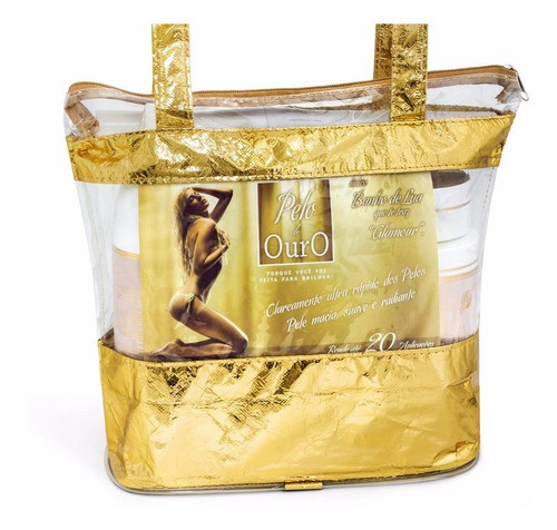 Kit Banho De Lua Medio Clareamento Dos Pelos  Pelo De Ouro 1