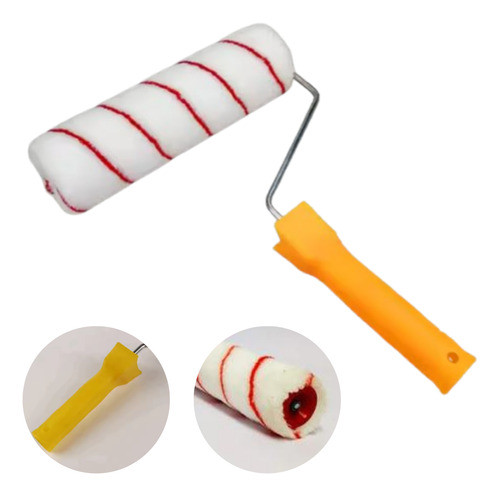 Rodillo Antigoteo De Poliester Para Pintura Mango Plástico 0
