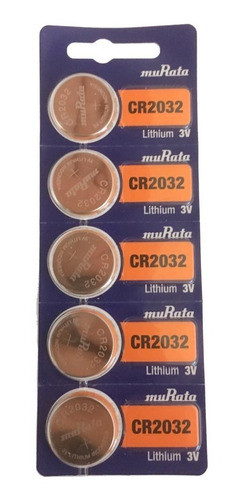 Pilas Murata 2032 X 10 Unidades Blister ...amsterdamarg... 0