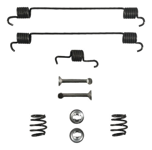 Resortes Patin Freno Fiat Uno 31mm Trasero Izq, 0
