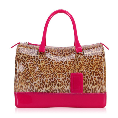 Las Señoras De Las Mujeres Leopardo Bolsos Satchel Almohada 0