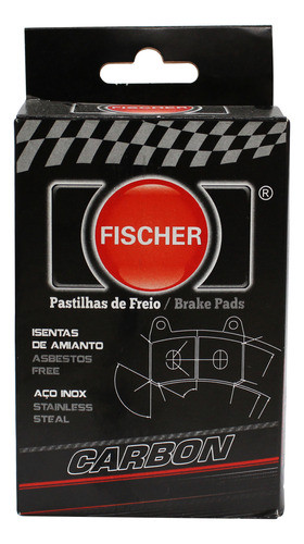 Pastilha Freio Fischer Xl 883r Sportster 2005/2013 Traseira 0